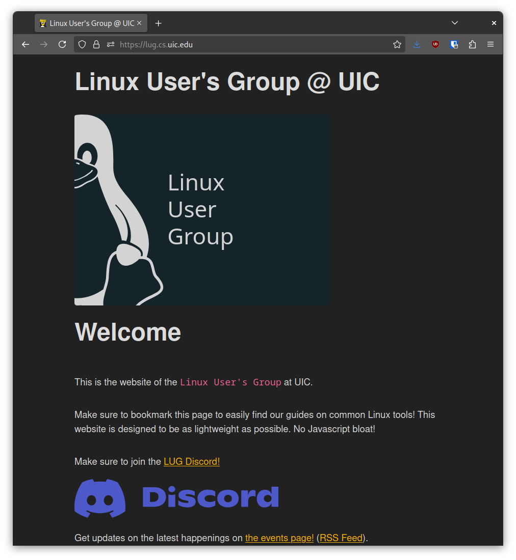 LUG Website